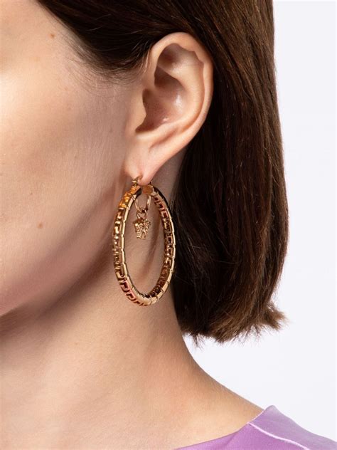 versace earrings farfetch.